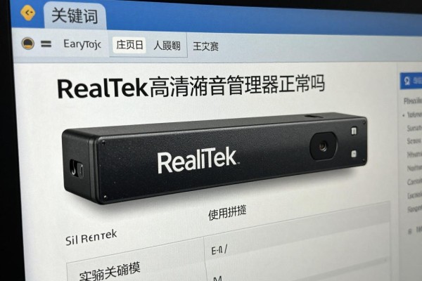 Realtek高清晰音频管理器正常吗?
