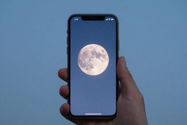 iPhone拍月亮清晰吗?