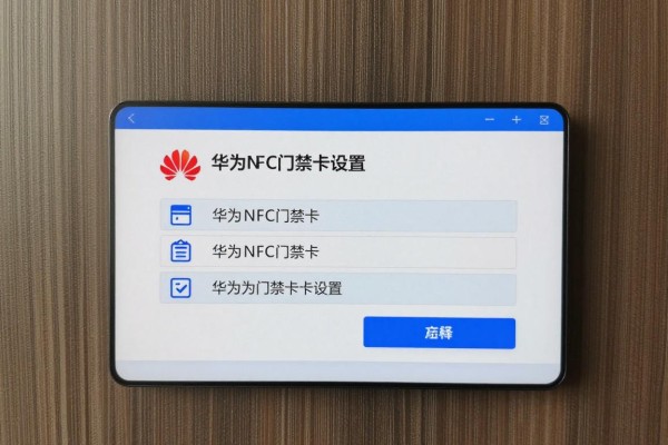 华为NFC门禁卡设置方法?