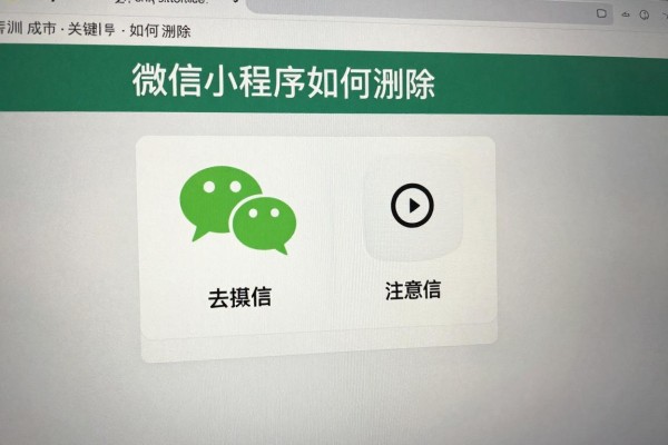微信小程序如何删除