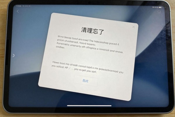 iPad密码忘了怎么清除?