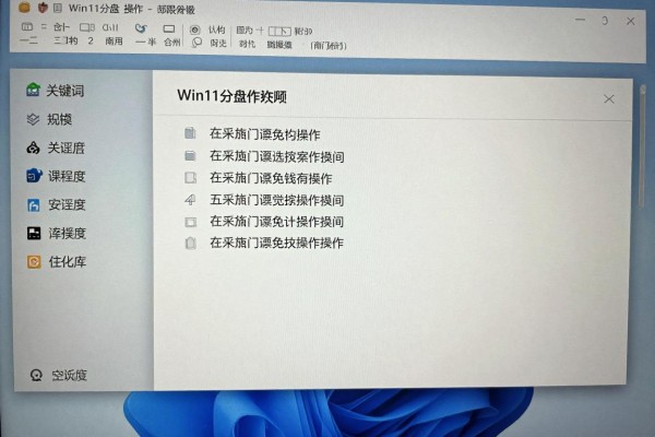 Win11分盘操作步骤是什么？