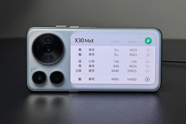 X30的官方参数配置明细?