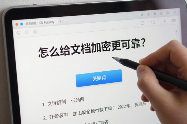 怎么给文档加密更可靠？
