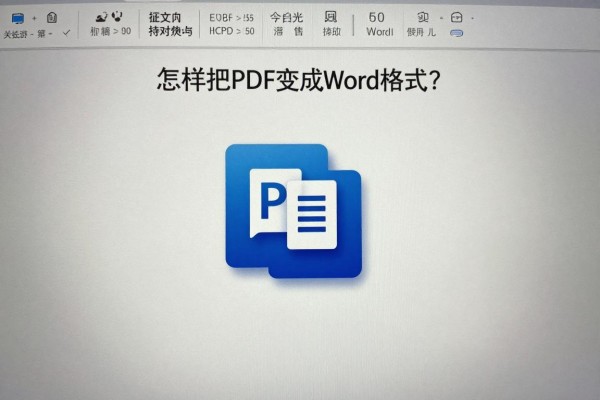 怎样把PDF变成Word格式?