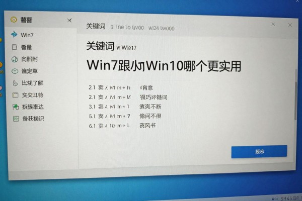 Win7跟Win10哪个更实用?