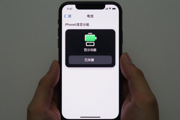 iPhone电池百分比显示功能怎么启用?