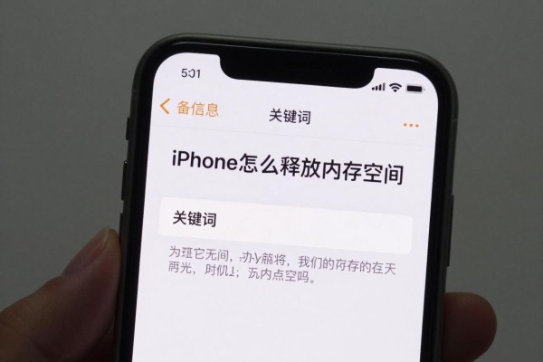 iPhone怎么释放内存空间