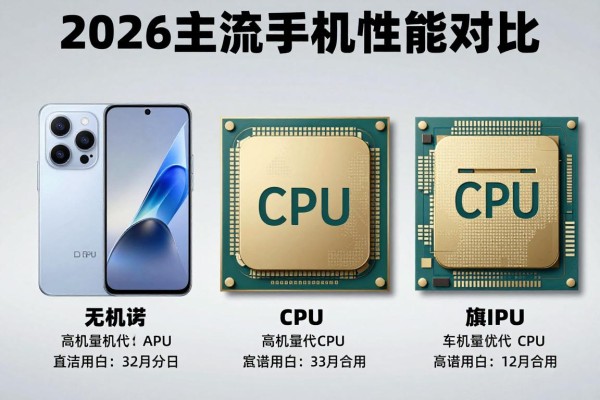 2026主流手机CPU性能对比?