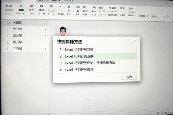 Excel行列互换快捷方法是什么