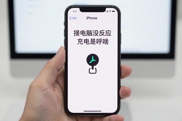 iPhone接电脑没反应只充电是为啥?