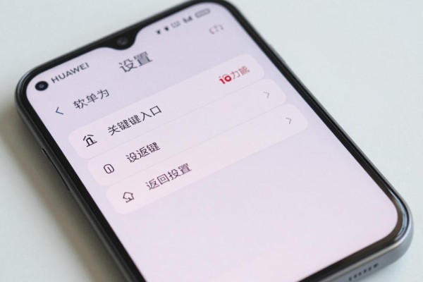 华为手机返回键设置入口在哪?