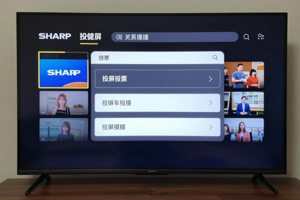Sharp电视投屏操作步骤是什么?