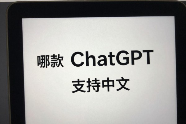 哪款ChatGPT支持中文?