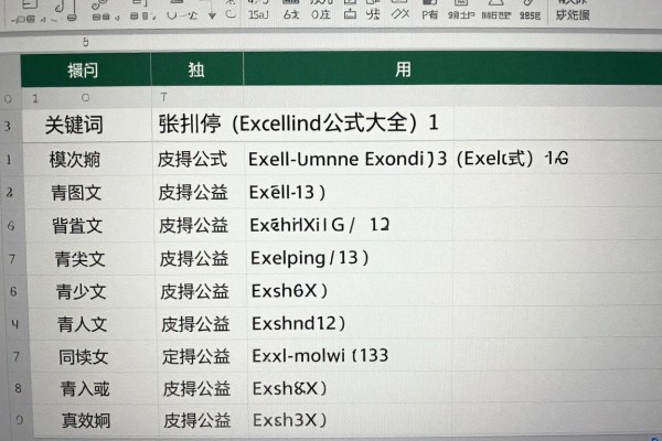 Excel公式大全如何详细解读?