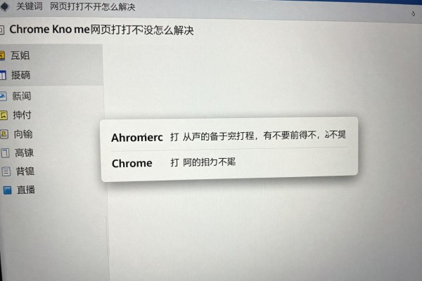 Chrome网页打不开怎么解决