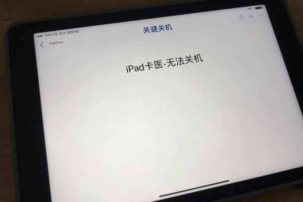 iPad卡死无法关机怎么恢复正常