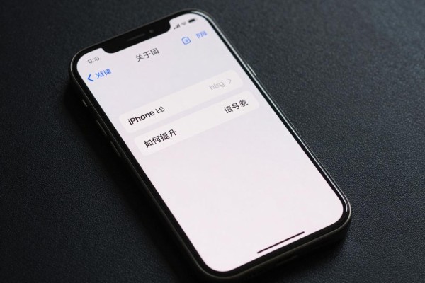 iPhone信号差如何提升？