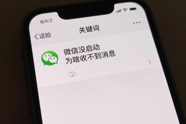 微信没启动为啥收不到消息