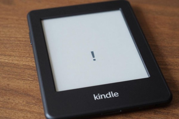 Kindle没电充电却显示感叹号