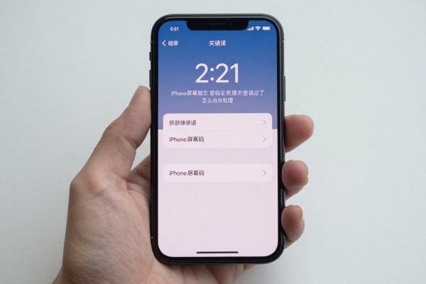 iPhone屏幕密码忘了怎么处理?